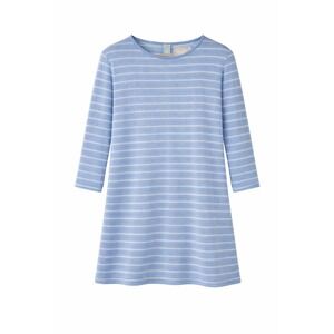 STS Sail to Sable Womens Blue Stripe Knit Dress Medium Preppy Coastal Chic